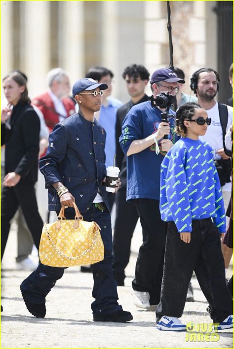 Pharrell Williams' Tiny Sunglasses Take Center Stage at Dior's 